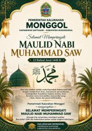 SELAMAT MEMPERINGATI MAULID NABI MUHAMMAD SAW 1448 H